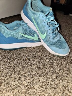 Nike Flex 2016 RN Women's Athletic Shoes Blue US 7.5